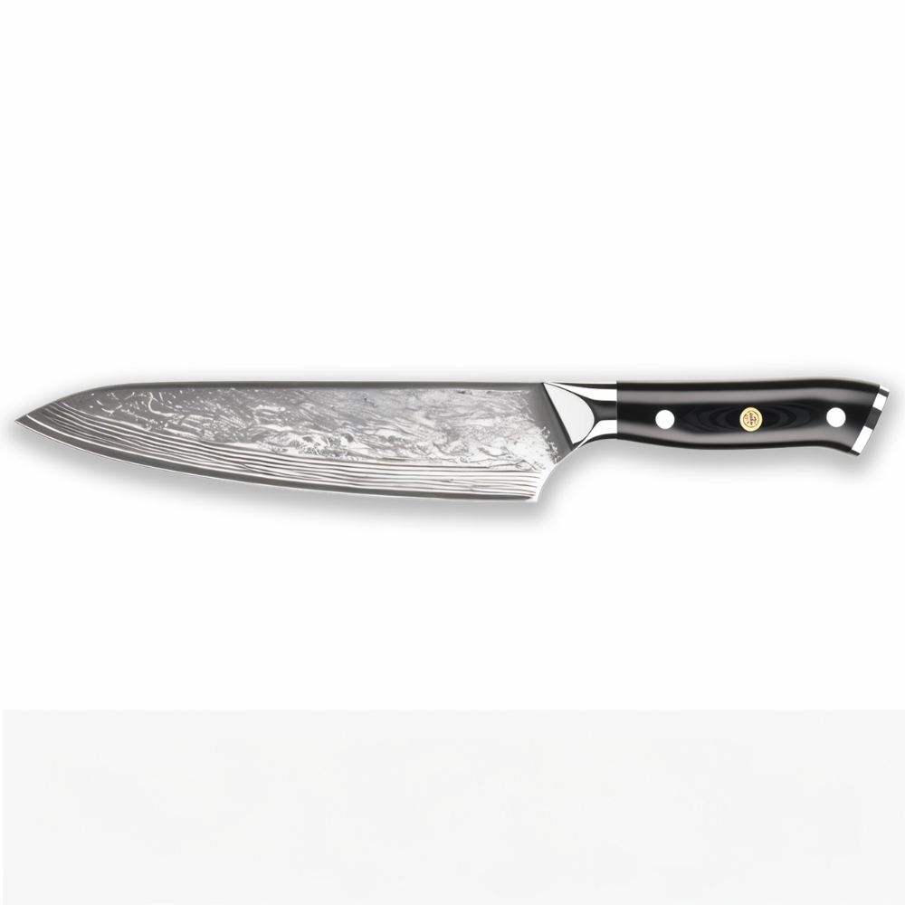 Kitchen Knife Carbon Steel Wood Handle Blade
