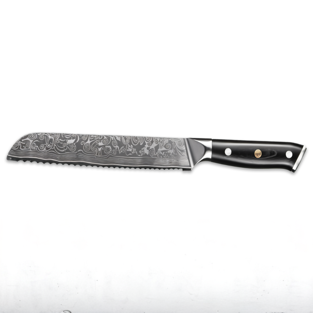 Kitchen Knife Carbon Steel Wood Handle Blade