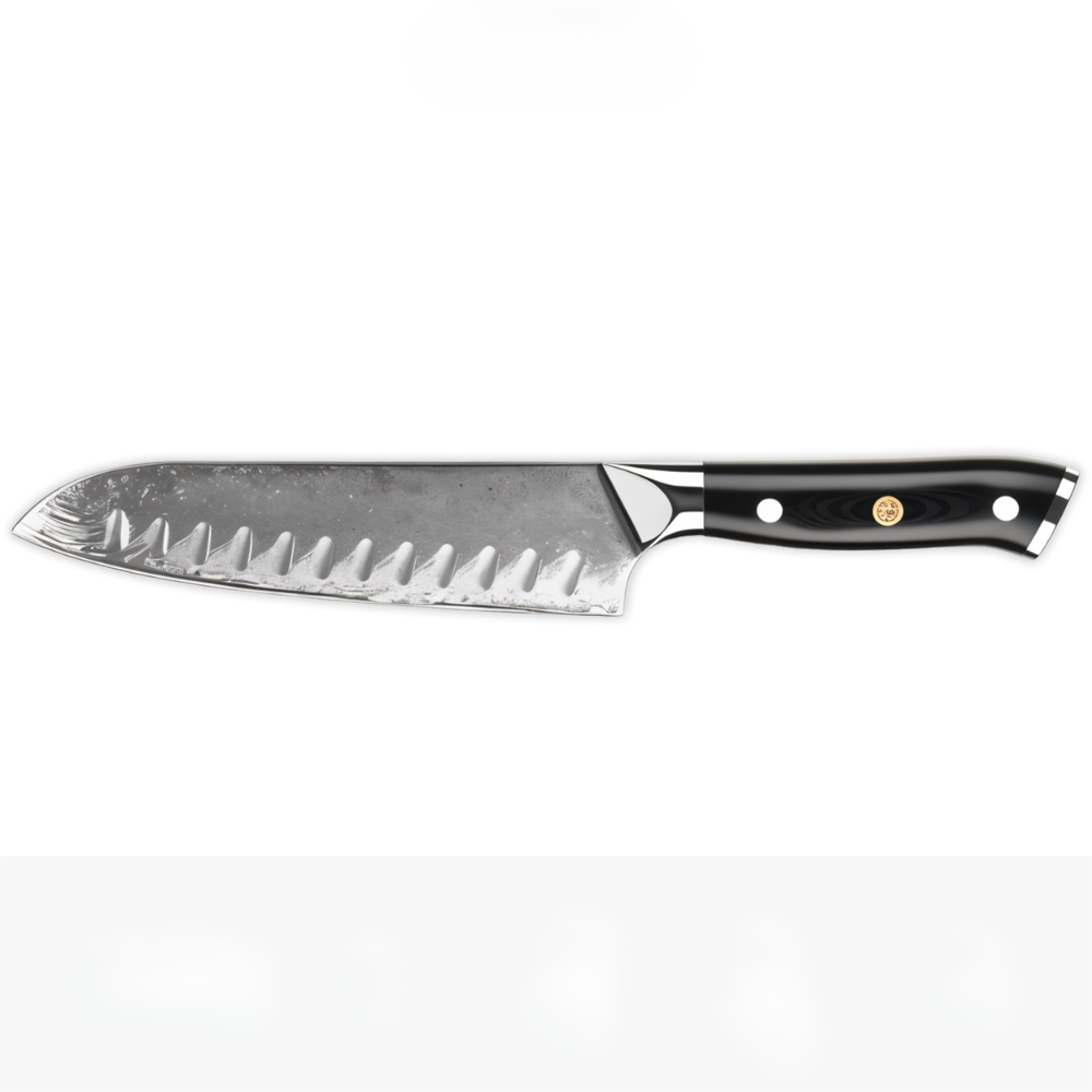 Kitchen Knife Carbon Steel Wood Handle Blade