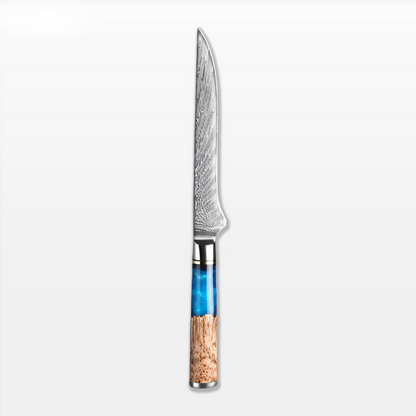 Kitchen Knife Steel Wavy Blade Chef Tool