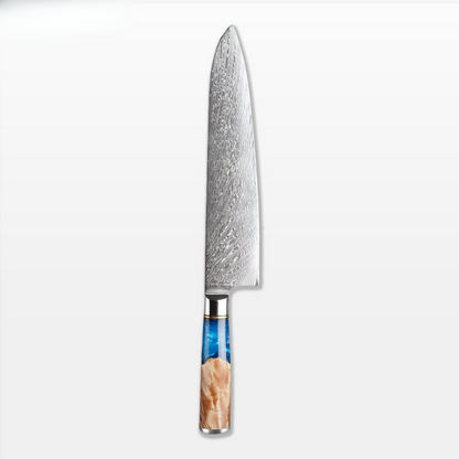 Kitchen Knife Steel Wavy Blade Chef Tool