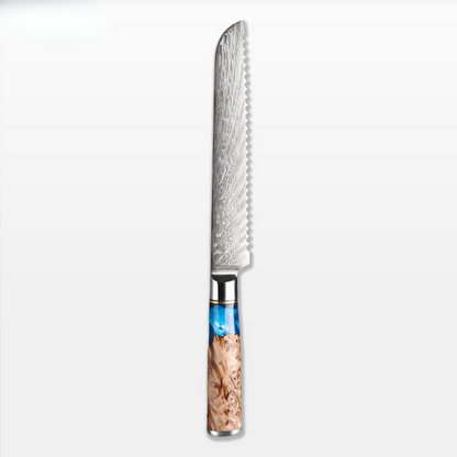 Kitchen Knife Steel Wavy Blade Chef Tool