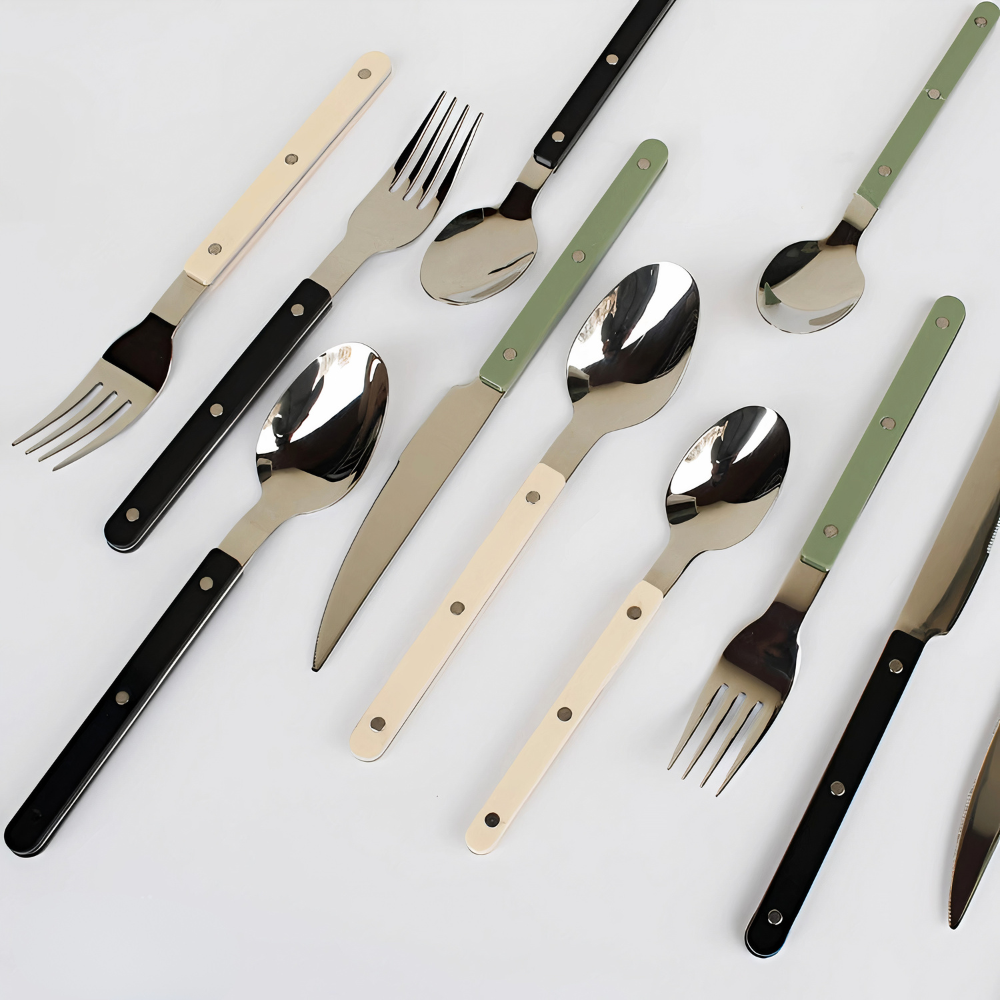 Cutlery Set Stainless Steel Modern Flatware