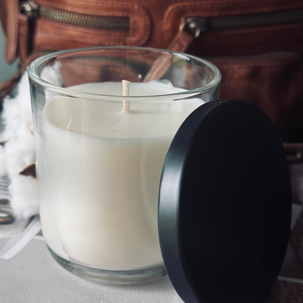 Scented Candle Sandalwood Glass Jar