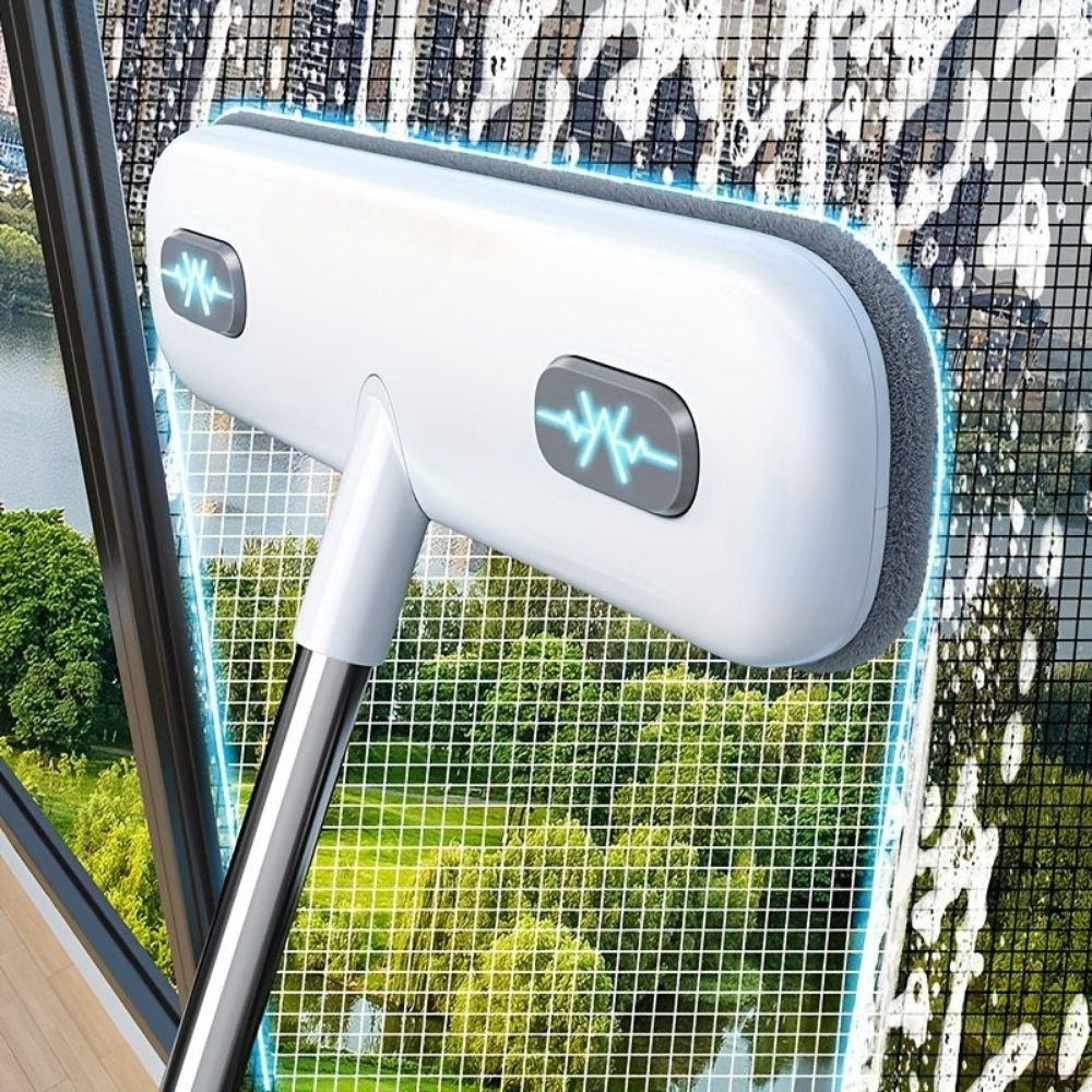 Window Cleaning Brush Extendable Plastic Tool