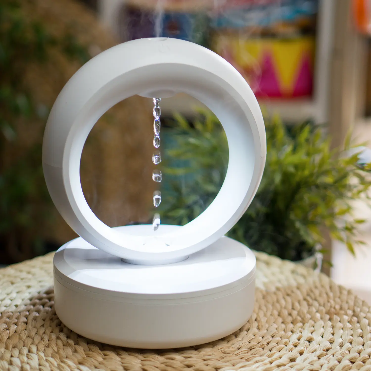 Humidifier Mist Diffuser Modern White Air Purifier