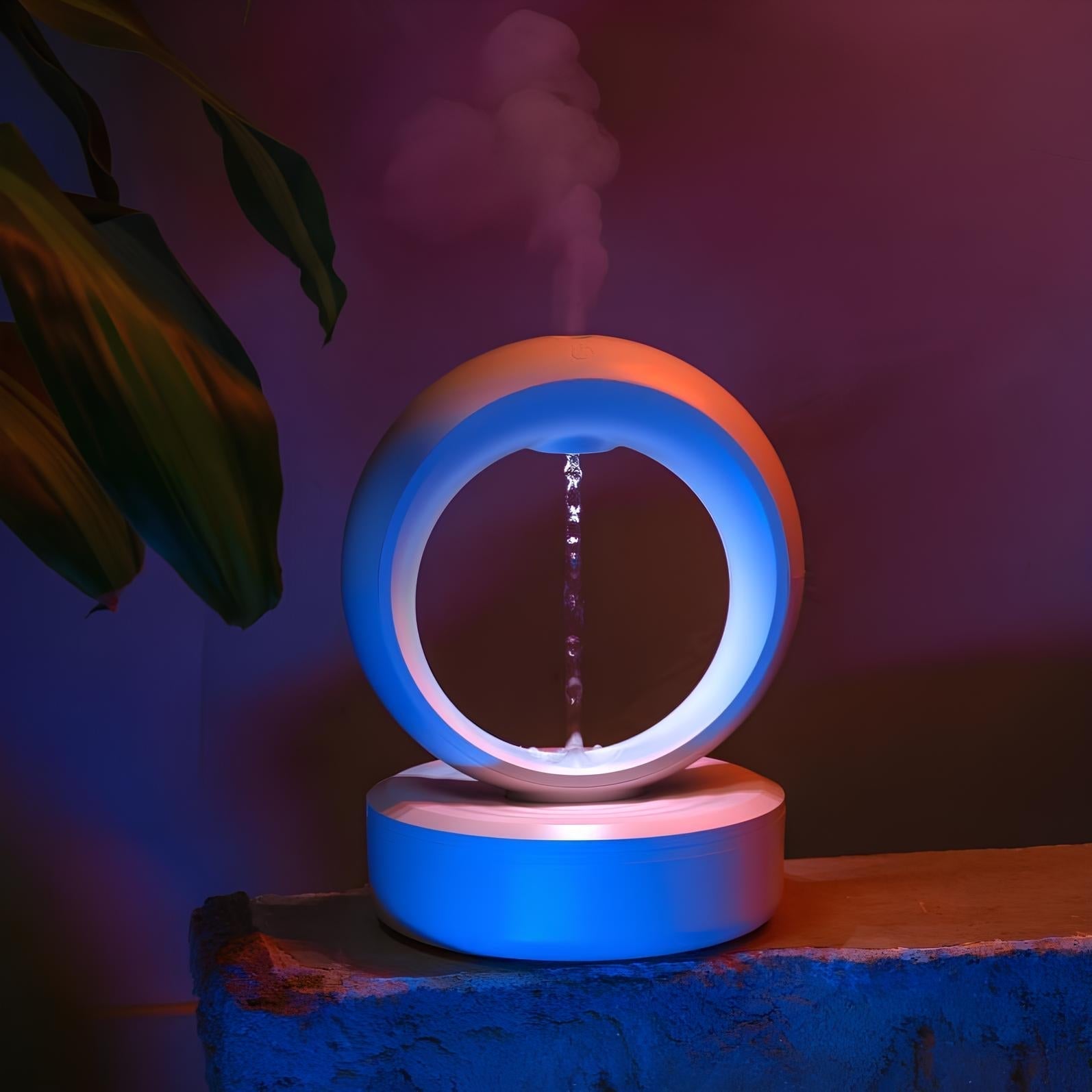 Humidifier Mist Diffuser Modern White Air Purifier