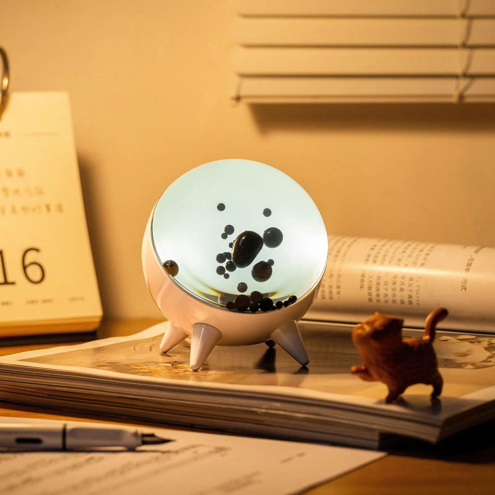Bluetooth Visual Speaker Ferrofluid Display