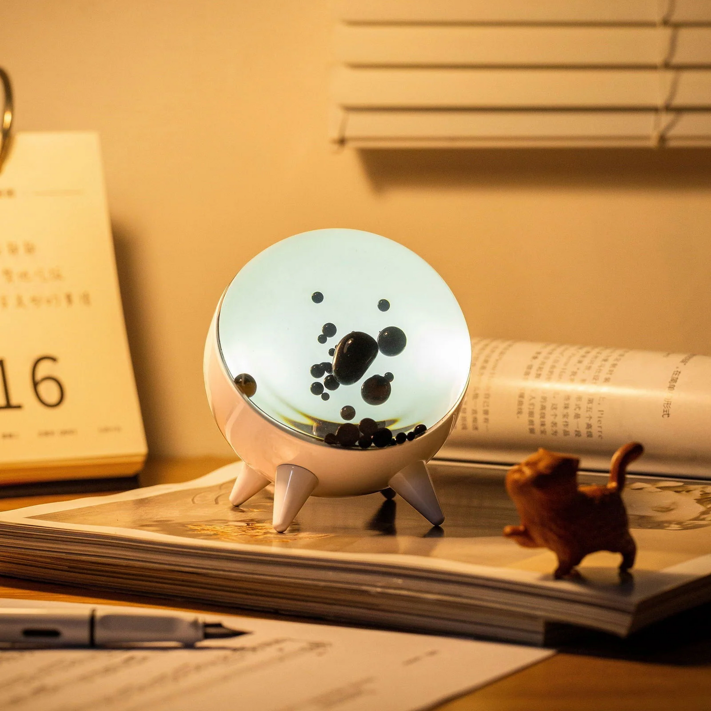 Bluetooth Visual Speaker Ferrofluid Display