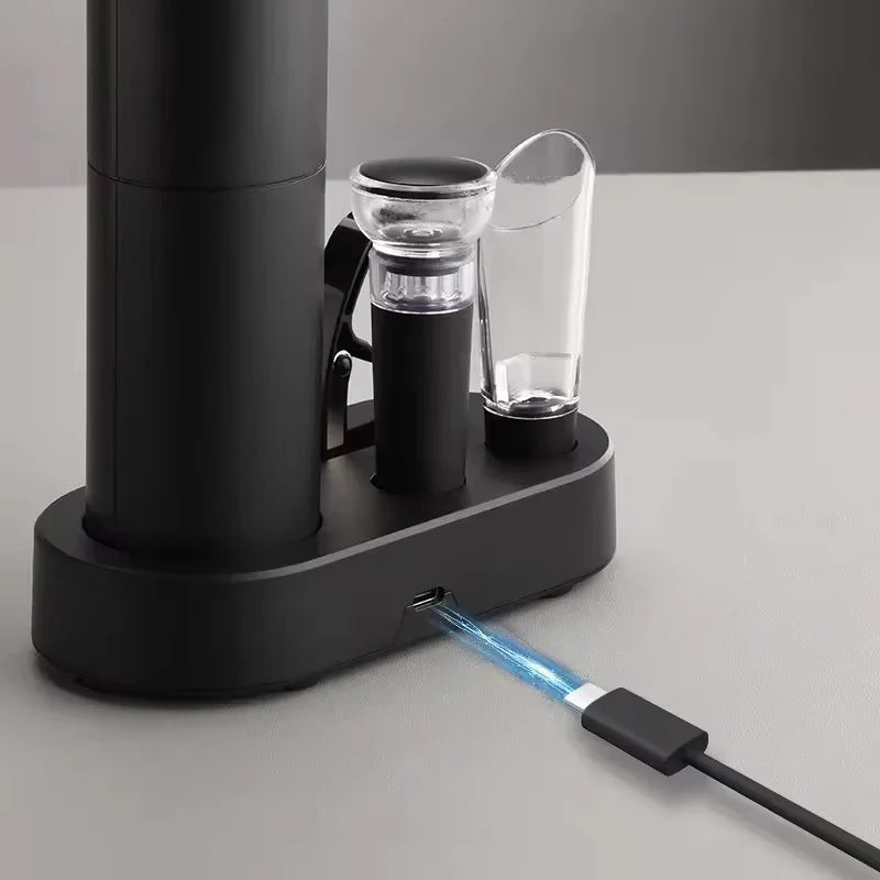 Wine Opener Set with Electric Corkscrew