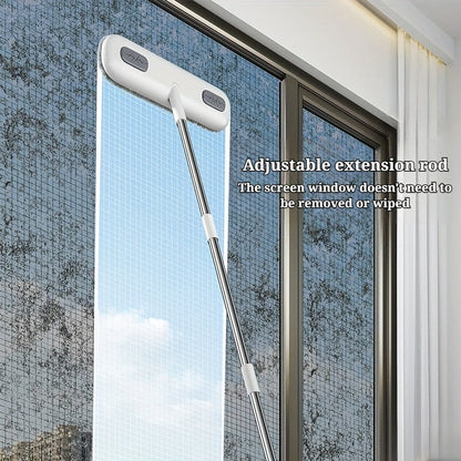 Window Cleaning Brush Extendable Plastic Tool