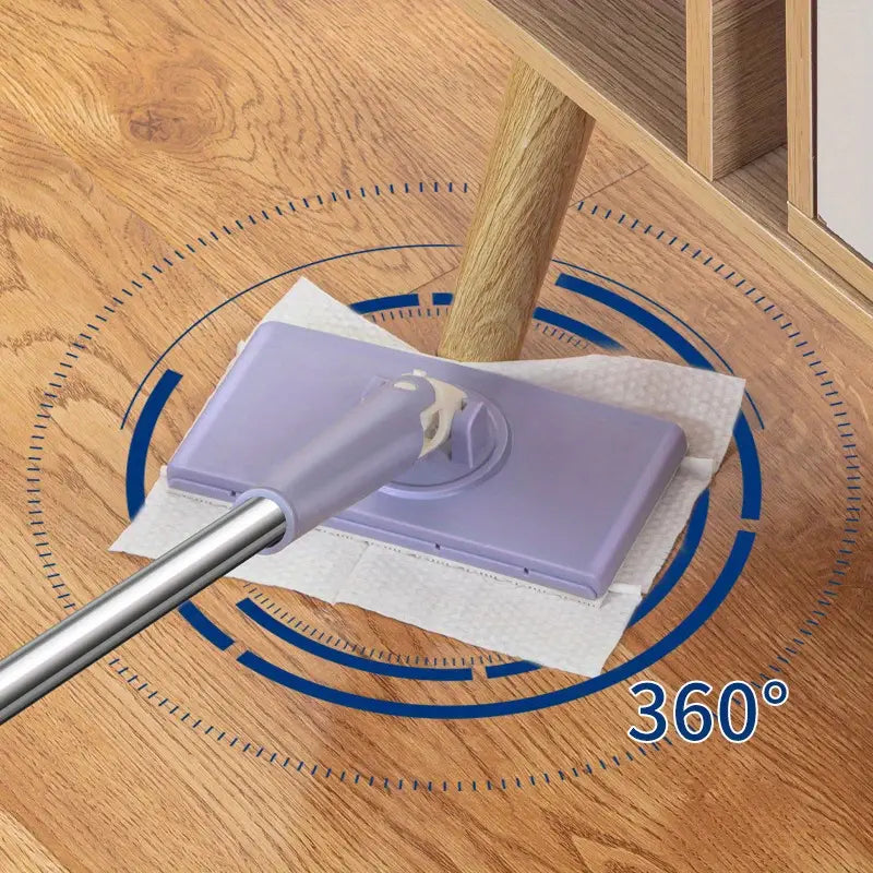 Floor Mop with 360 Swivel Cleaning Head