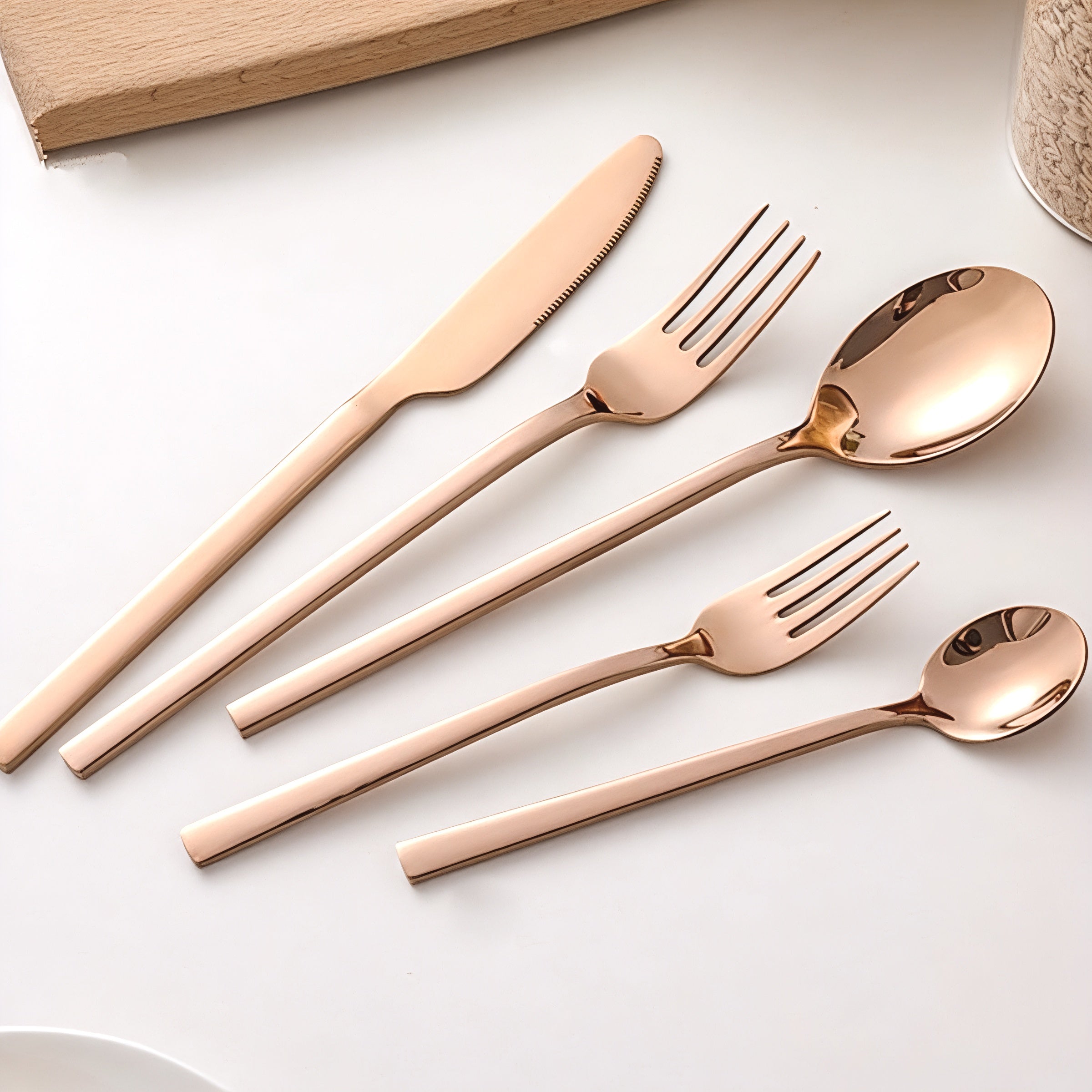 Cutlery Set Modern Stainless Steel Tableware