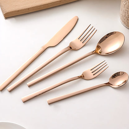 Cutlery Set Modern Stainless Steel Tableware