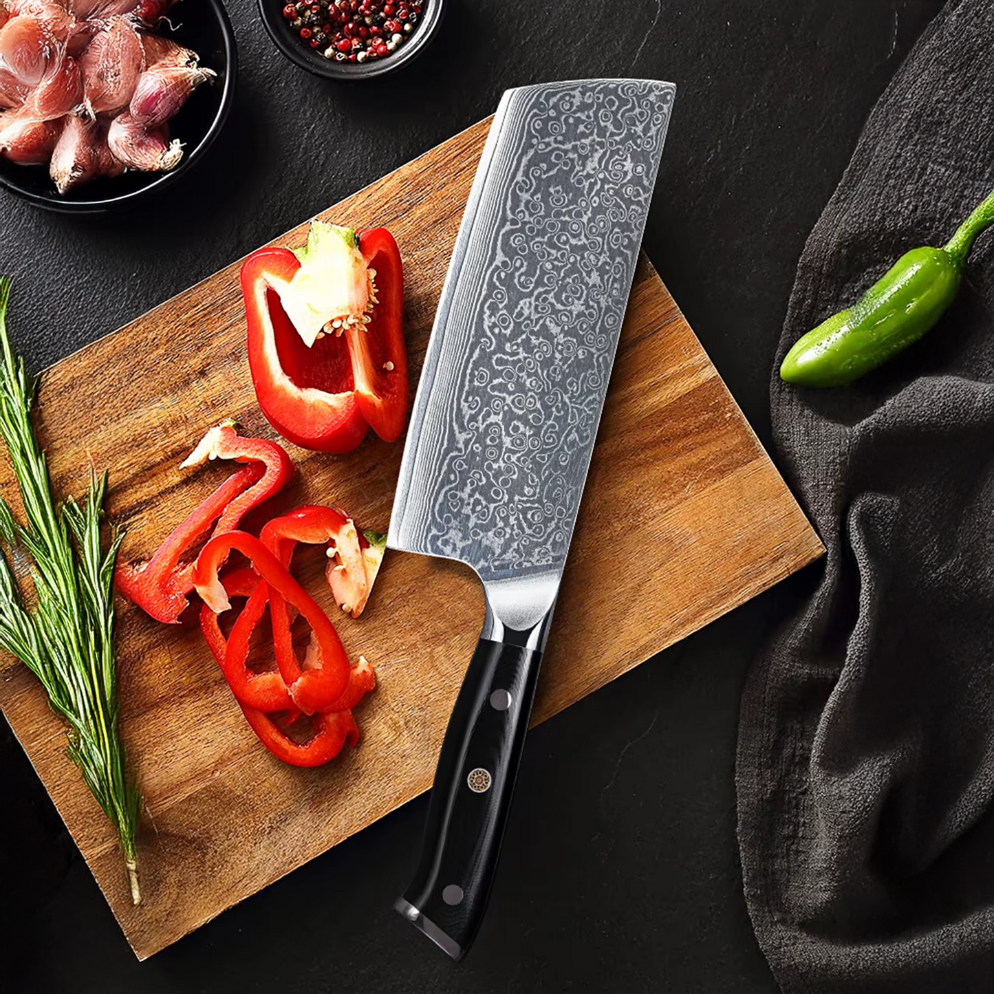 Kitchen Knife Steel Vegetable Chopping Tool